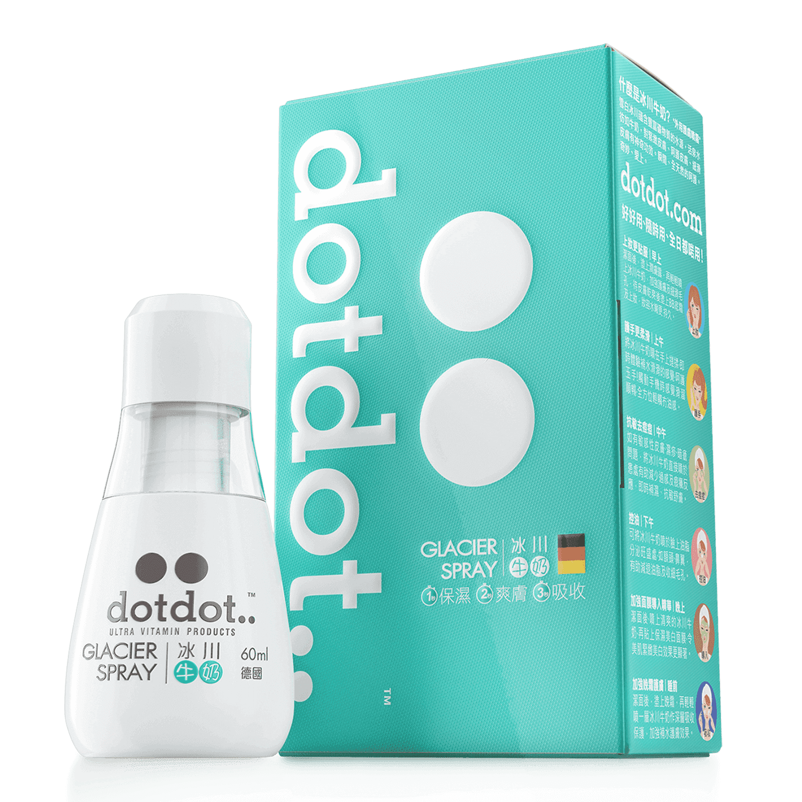 Glacier Milk 1 box/1 bottle 60ml